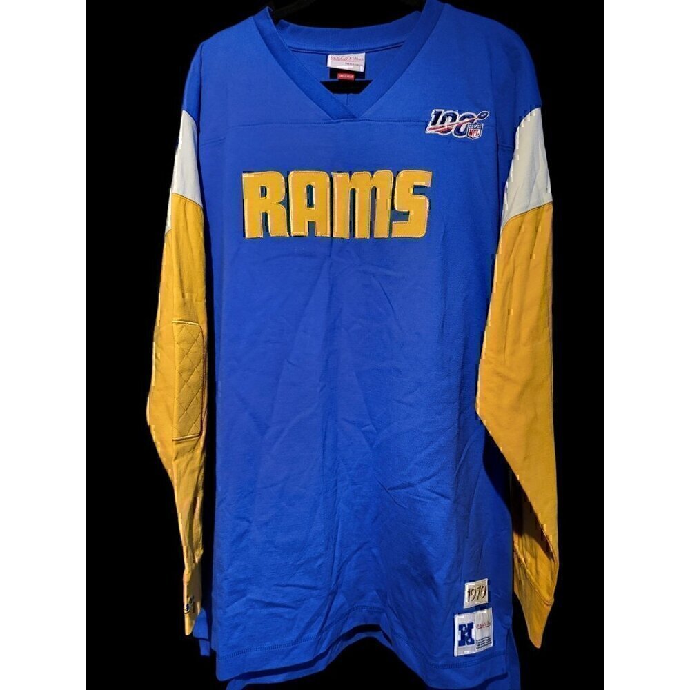 Mitchell & Ness NFL LA Rams 1979 Throwback Football 2XLB Big & Tall NWOT